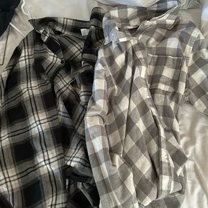 flannels size large women’s